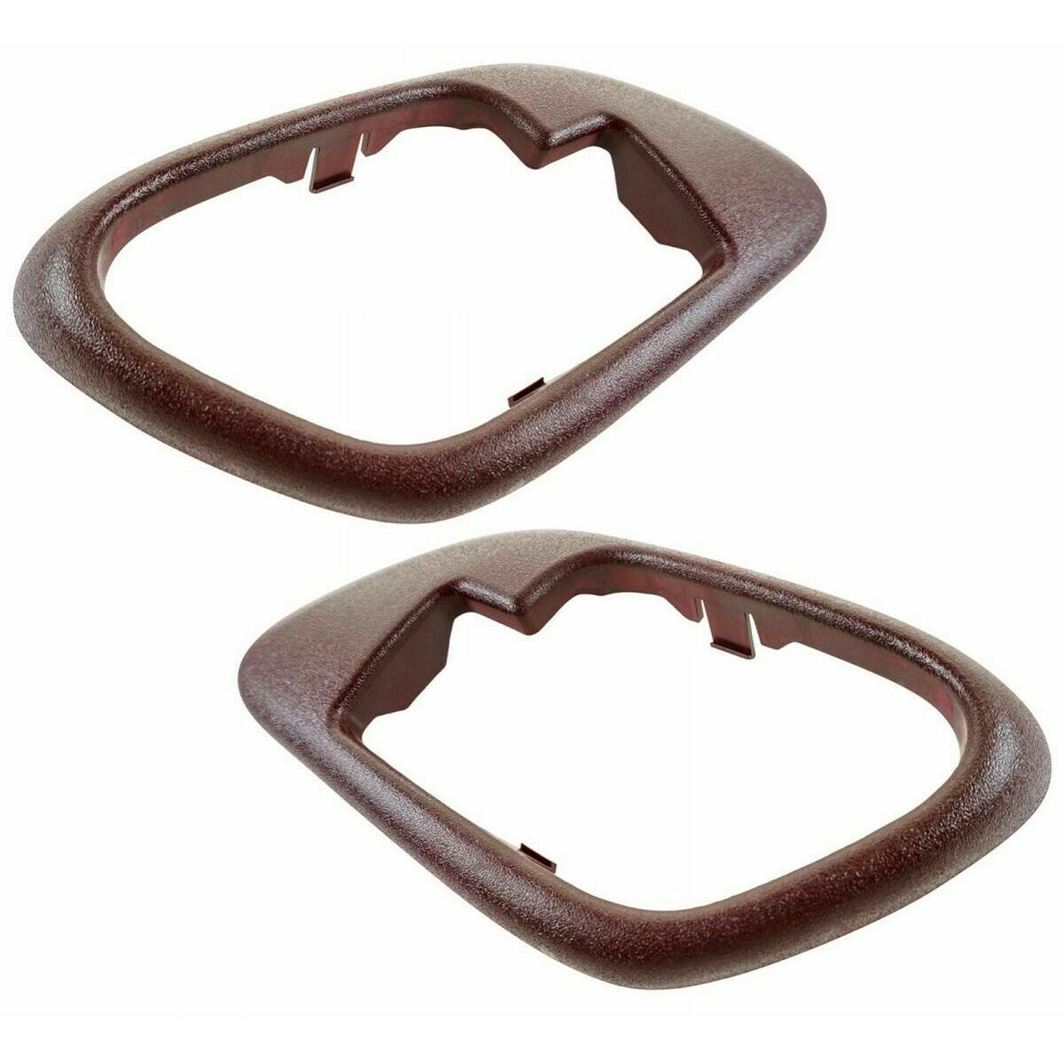 For 96-97 C1500 Base Extended Cab Pickup Interior Inside Door Handle Bezel Pair_voghion.com