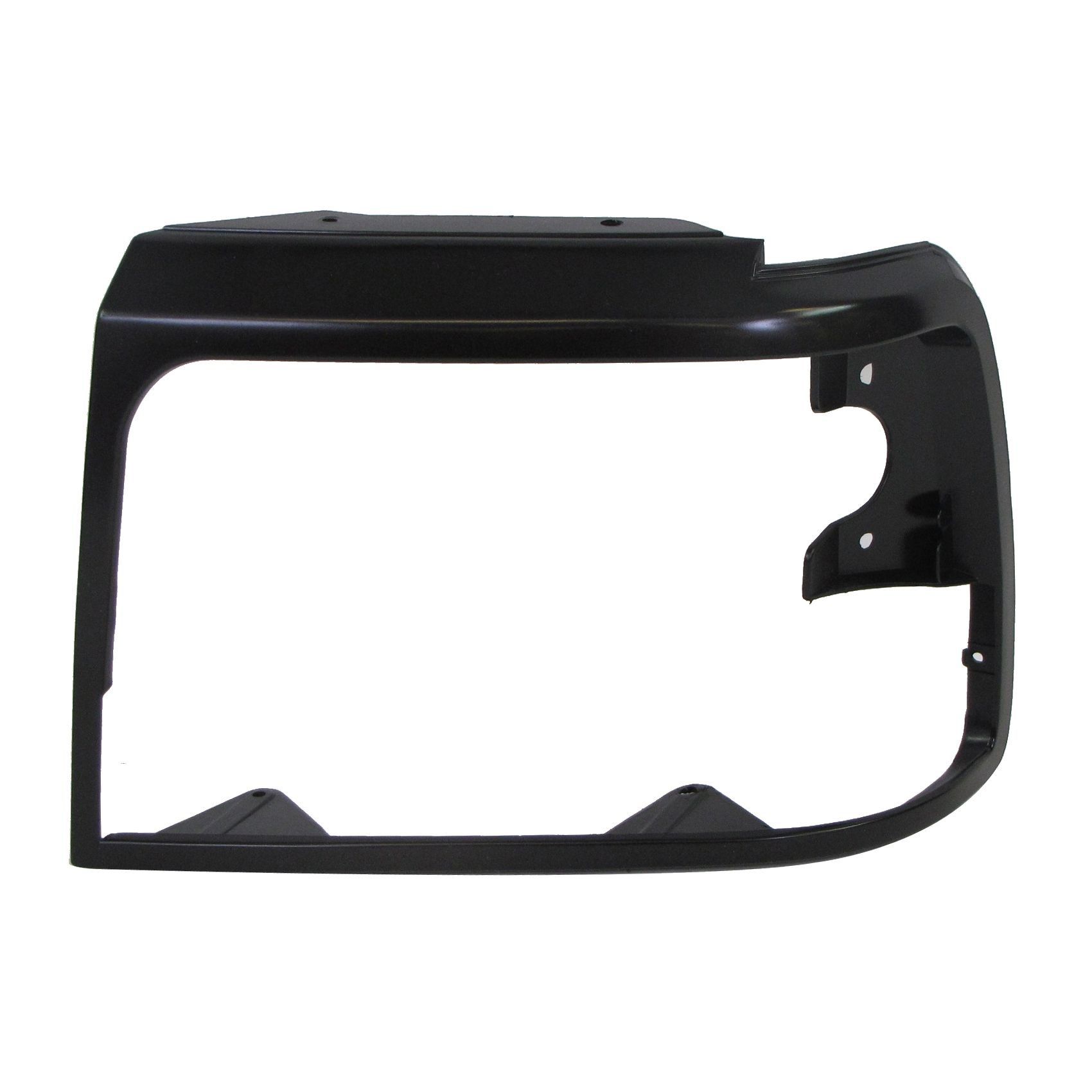 pickup For 92-96 Ford Bronco Eddie Bauer Headlight Door Bezel Raw Black Left_voghion.com