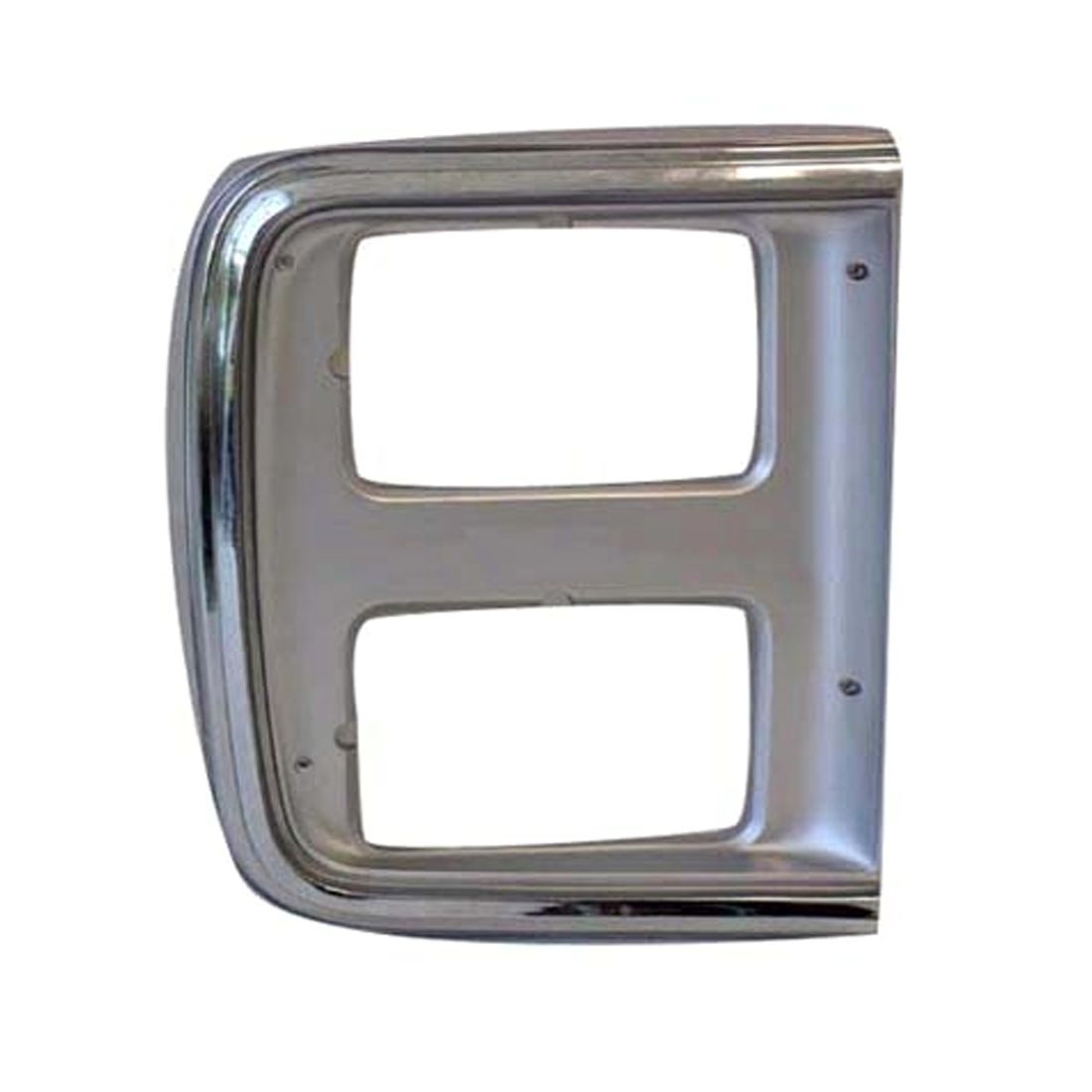 For Chevrolet 1985-1991 G10 Dual Rectangular Headlight Door Chrome/Argent Right_voghion.com