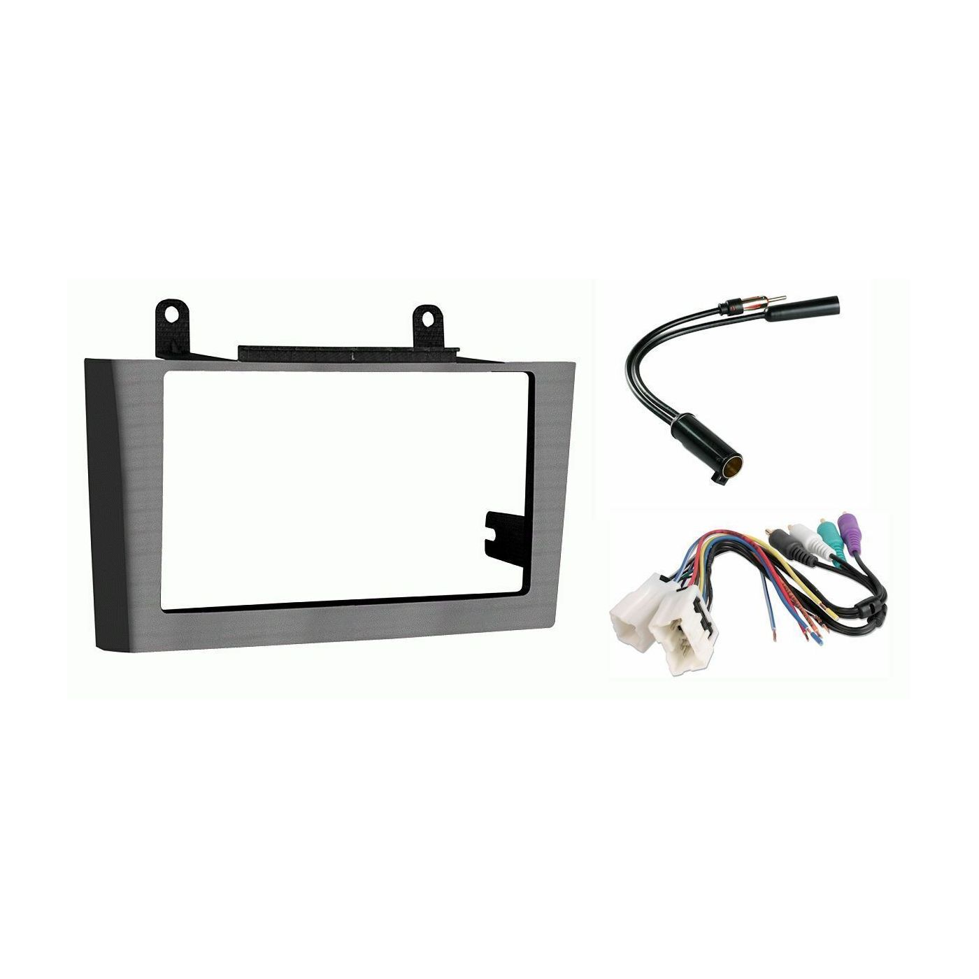 Stereo Dash Install Mounting Kit Harness Antenna For Nissan Factory Amplifier_voghion.com