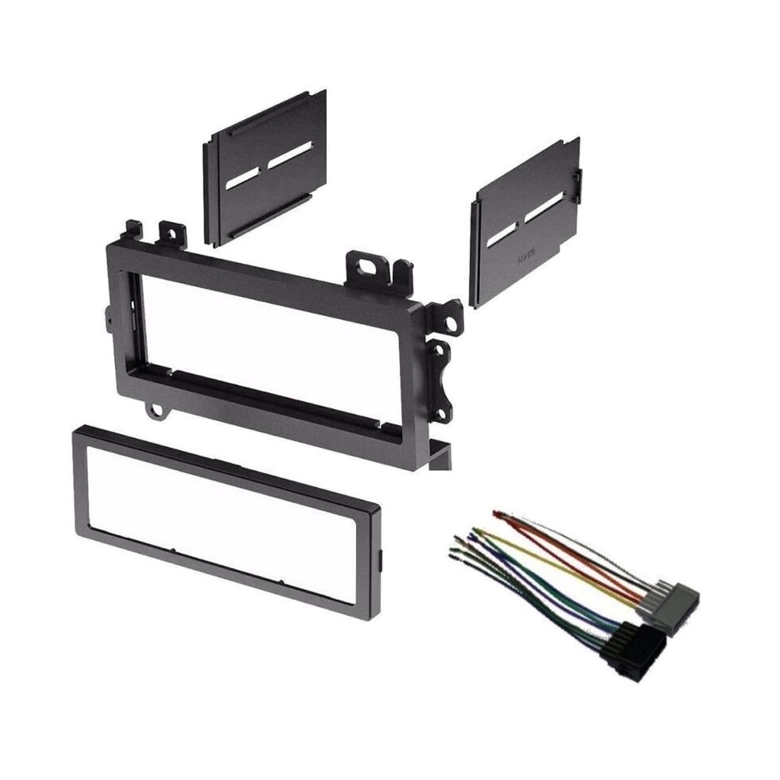For 82 TC3 Miser Stereo Dash Install Kit Installation Trim Piece W/Wire Harness_voghion.com
