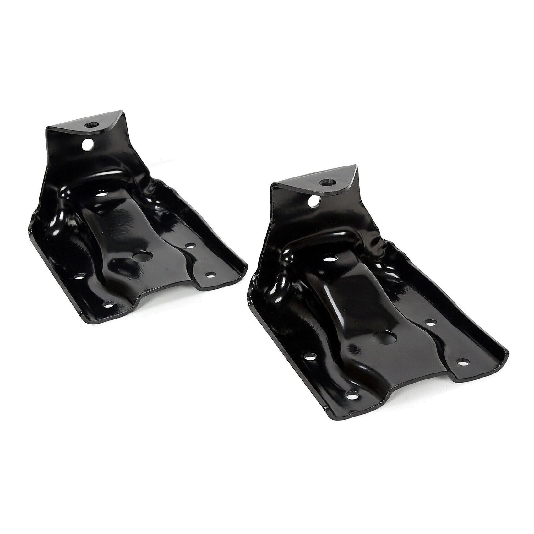 2pcs Rear Leaf Spring Hanger Shackle Bracket Kit For Chevy Silverado GMC Sierra_voghion.com