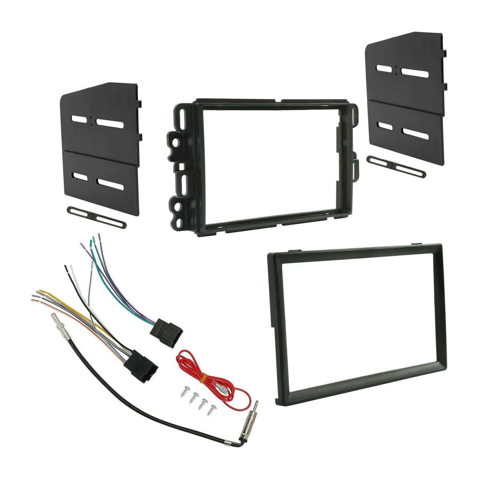 FOR CHEVY GMC COMPLETE STEREO INSTALLATION DASH KIT+WIRE HARNESS+ANTENNA_voghion.com