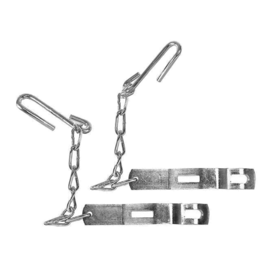 For Chevrolet Tailgate Chain Pair Fleetside Zinc Plated Dynacorn_voghion.com