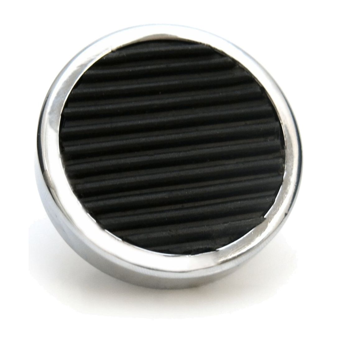 Round Billet Headlight Switch Dimmer High Beam Pedal Cover - (Pad Only) Muscle_voghion.com