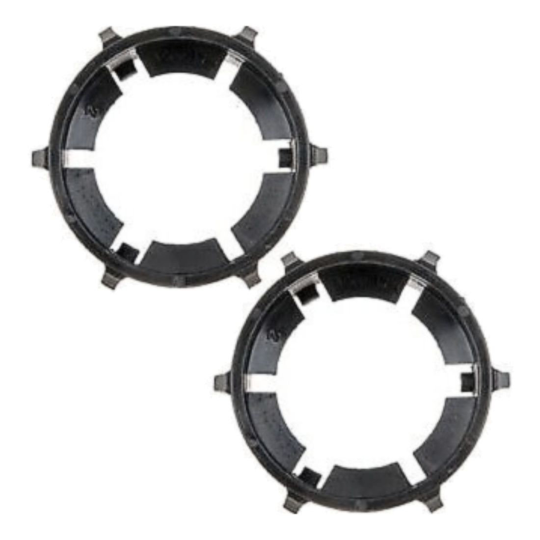 SET-RB42415-2 Set Of 2 Headlight Bulb Retainers New For Ram Van E150 Pair_voghion.com