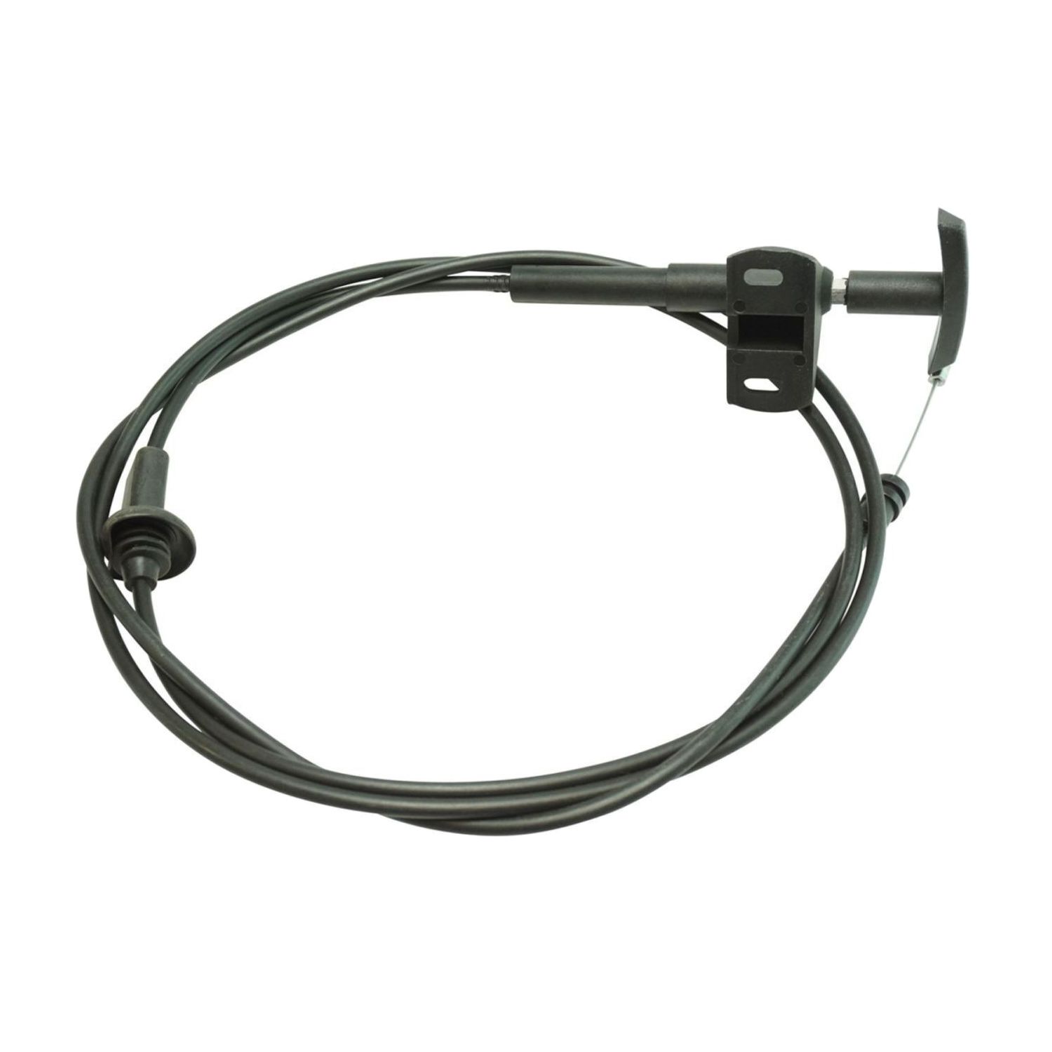 Hood Release Cable W/ Handle For Chevrolet GMC PU Truck_voghion.com