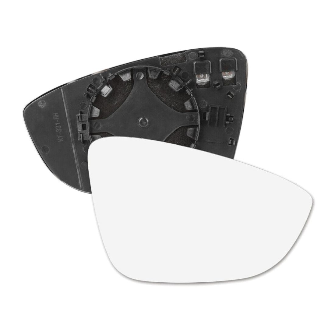 Mirror Glass Heated W/ Backing Plate Passenger Right Side For CC Eos Passat_voghion.com