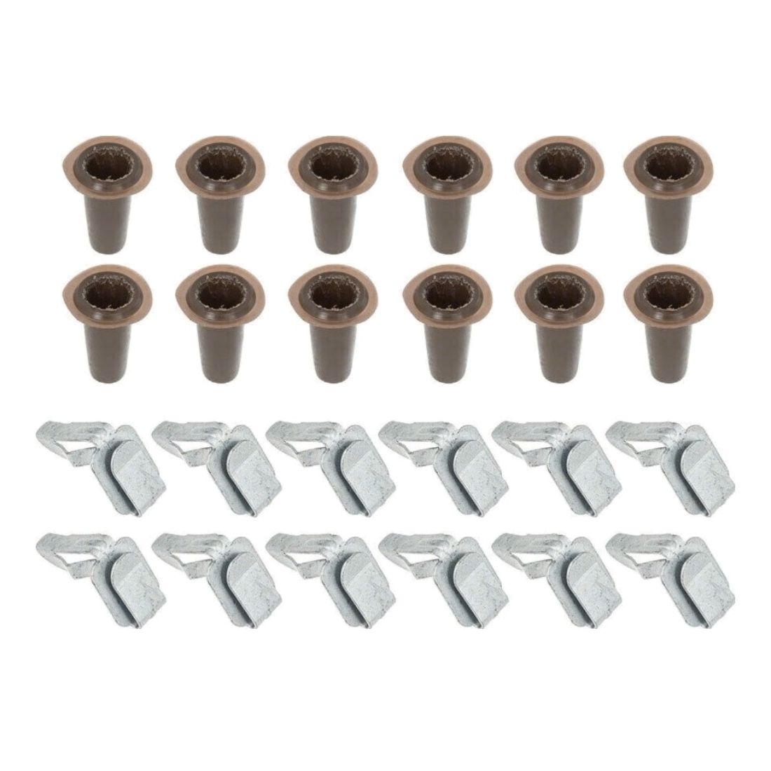 24-pc Door Panel Plug & Clip Set For Chevrolet Oldsmobile Pontiac_voghion.com
