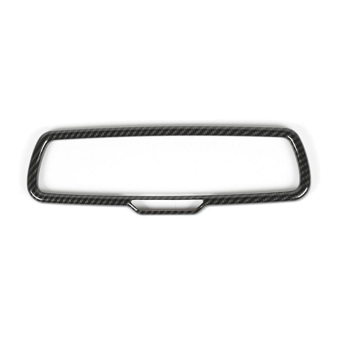 Carbon Fiber Inner Rear View Mirror Frame Decor Trim_voghion.com
