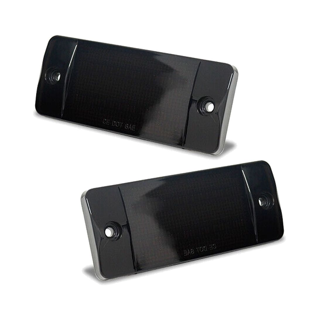 Smoked Red LED Rear Side Marker Lights_voghion.com