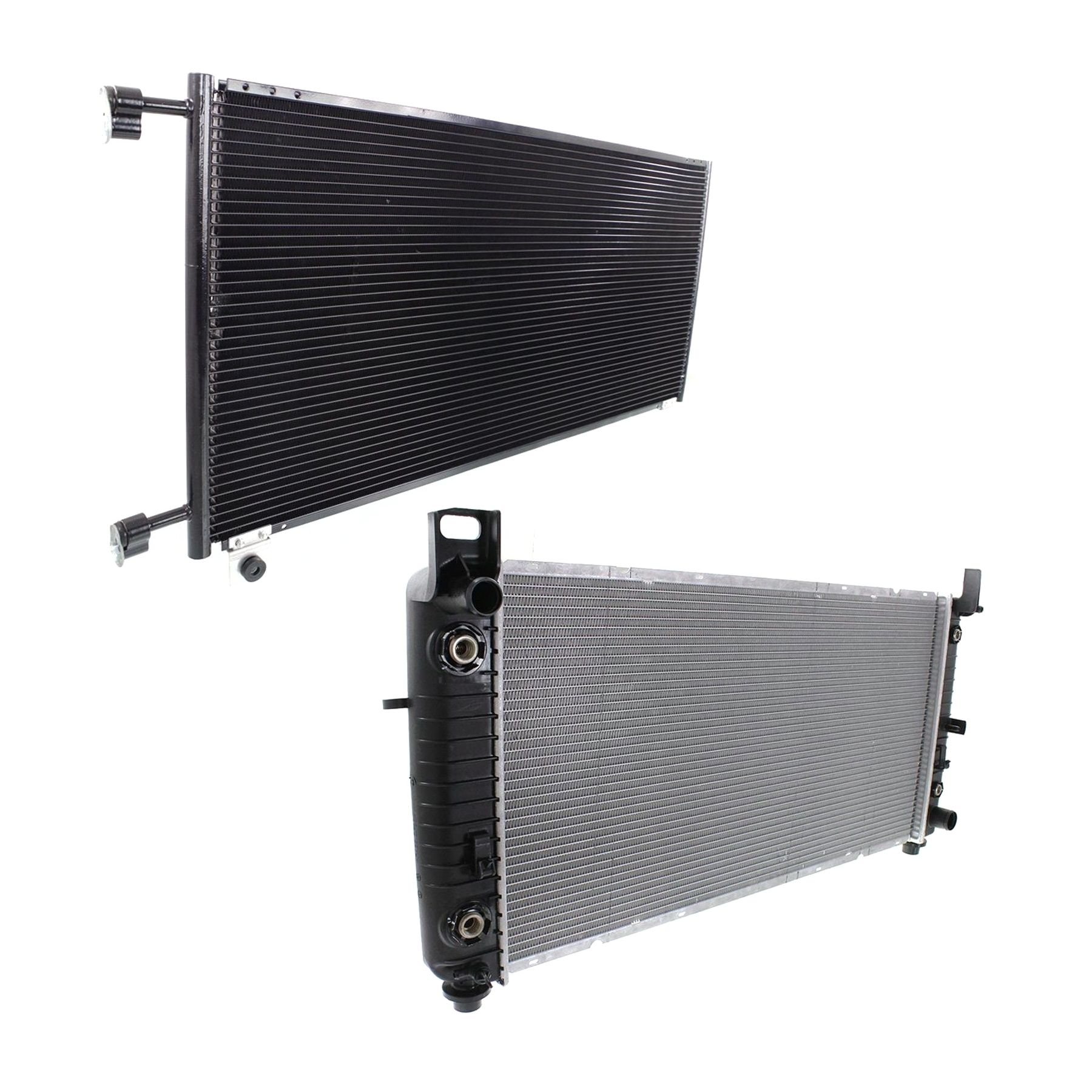 For 2009-2013 Escalade ESV Chevrolet 2009-2013 Silverado 1500 Radiators Kit_voghion.com