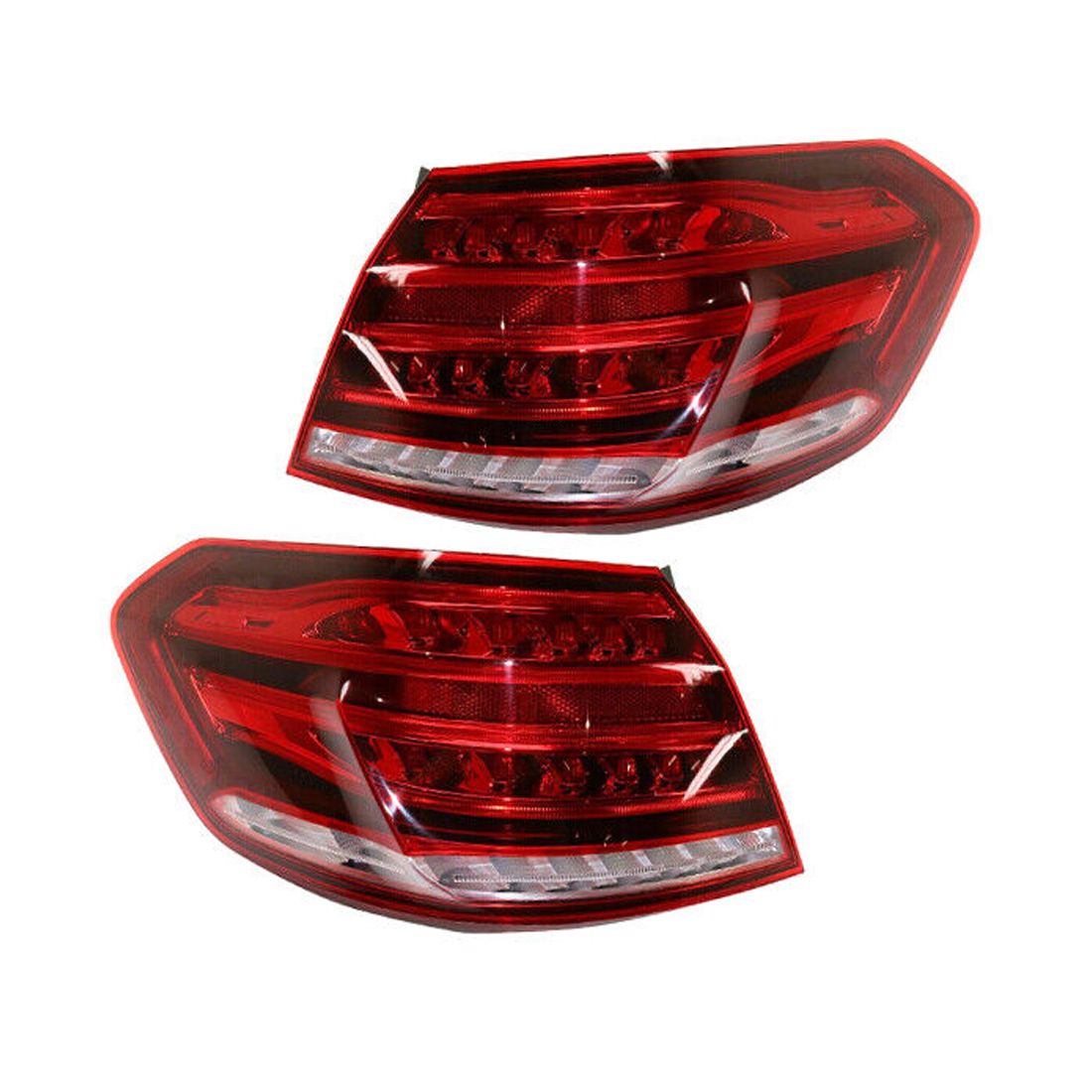 For 2015-2016 E300 Outer Taillight Tail Lamp Rear Brake Light Bulb Set Pair_voghion.com
