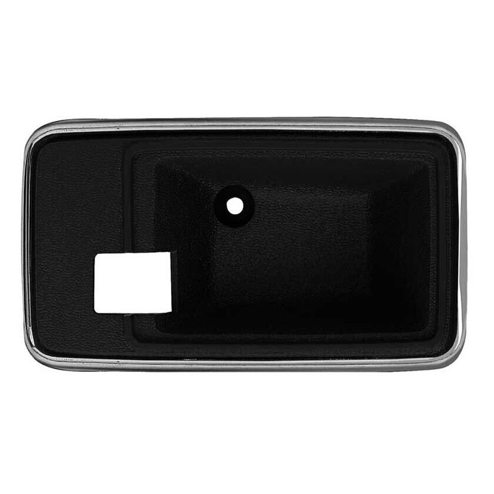 For 78 Corvette Silver Anniversary Edition Door Handle Escutcheon/Cup-Black_voghion.com