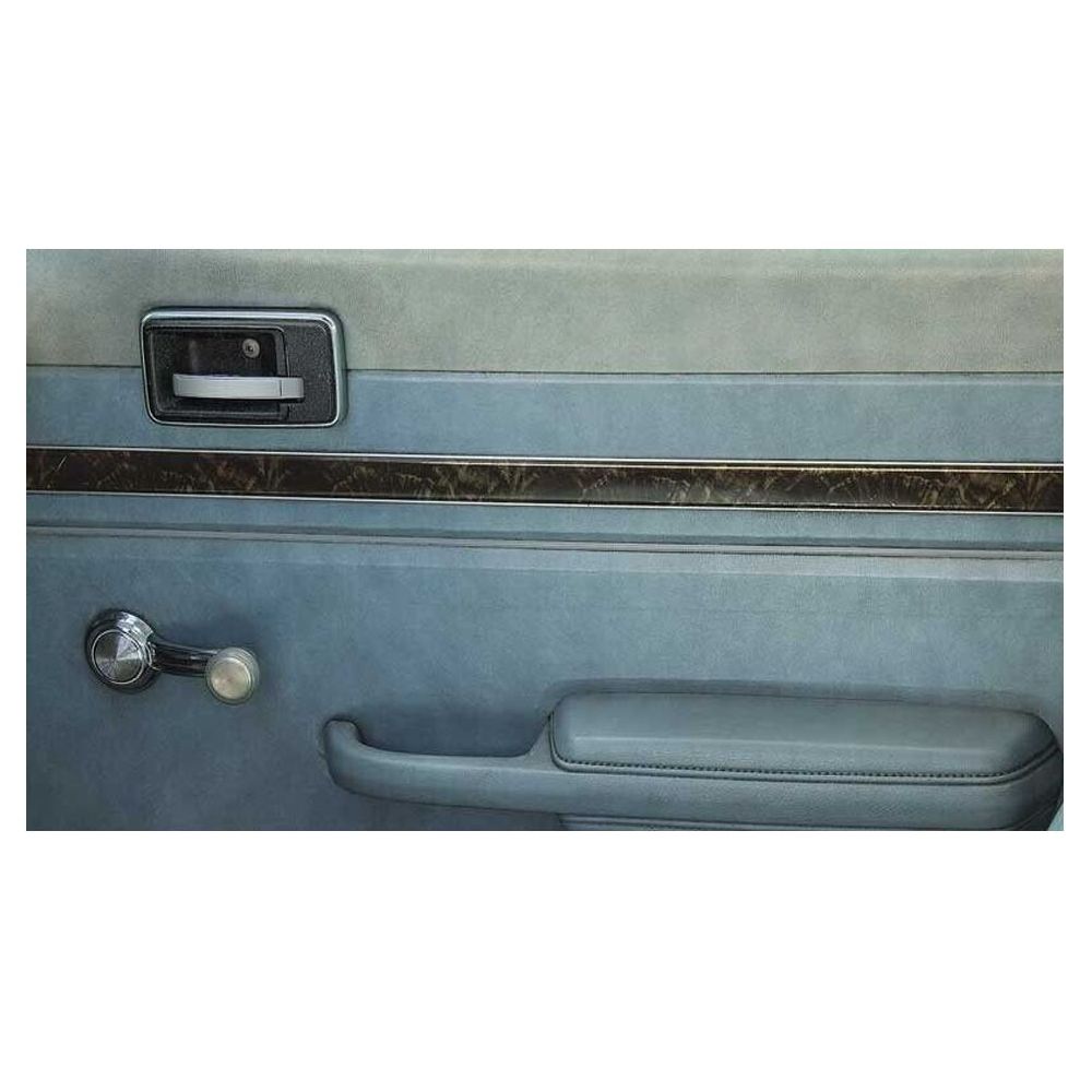 For 78 Corvette Silver Anniversary Edition Door Handle Escutcheon/Cup-Black_voghion.com