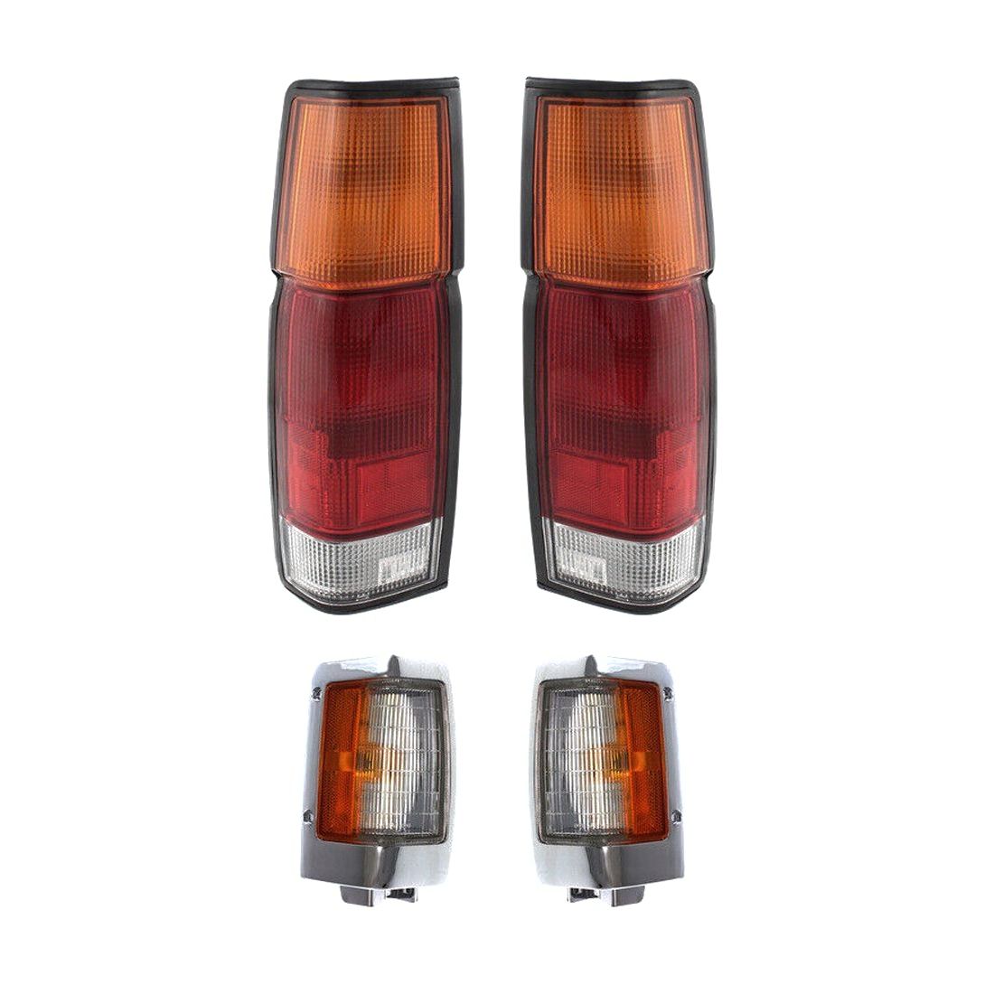 Tail Lights Kit For 1995-1997 Nissan Pickup_voghion.com