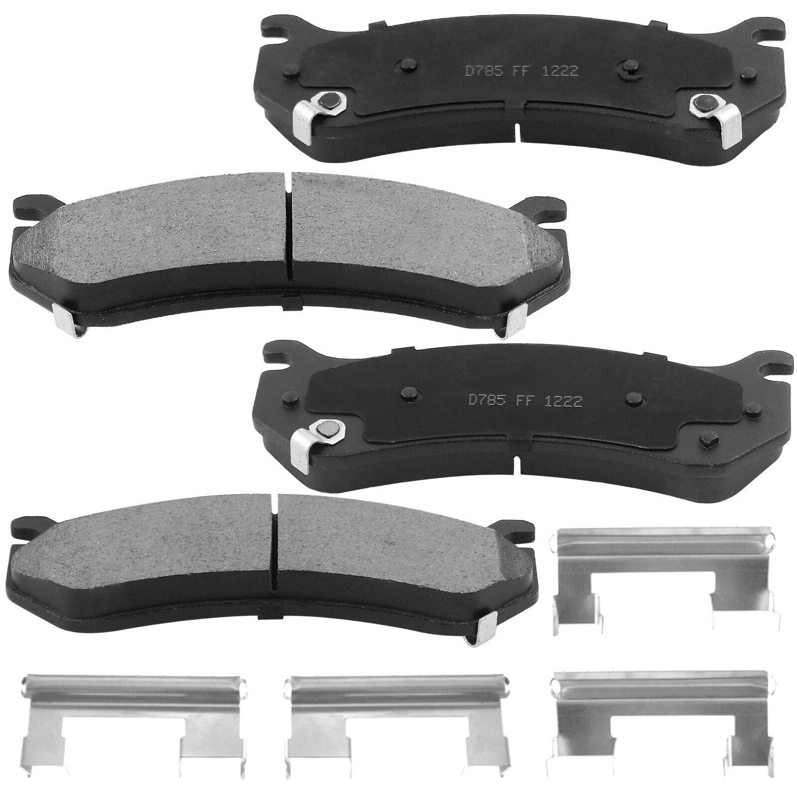 Set Front And Rear Ceramic Brake Pads_voghion.com