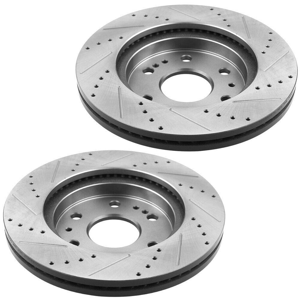 Front And Rear Rotors With Brake Pads_voghion.com