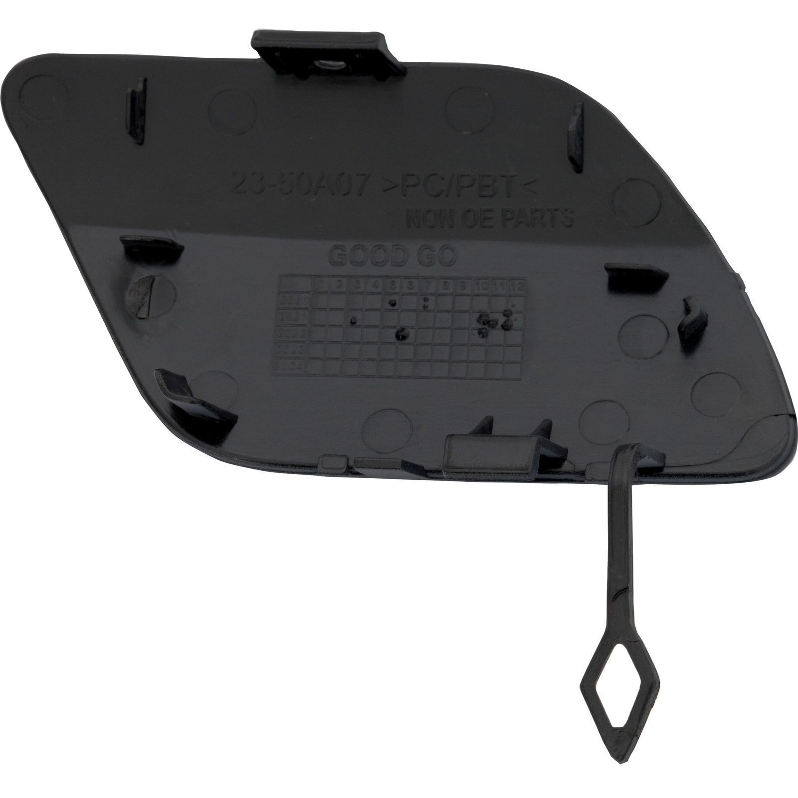 Fits Rear Tow Eye Cover Gray_voghion.com