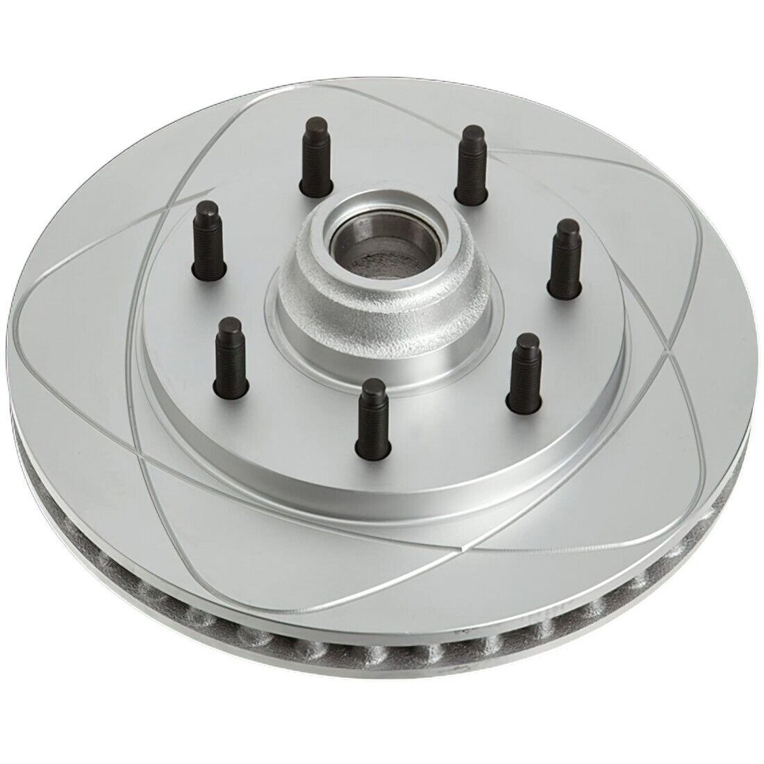 Front Slotted Disc Brake Rotors & Pads_voghion.com
