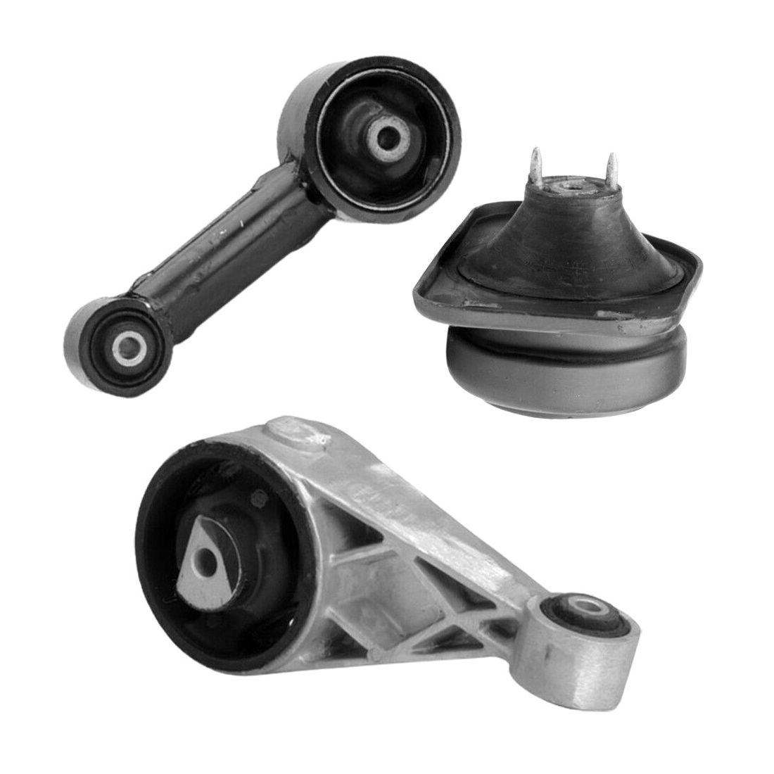 Front Rear Right Engine Motor Mount 3pcs Fits L4- MT_voghion.com