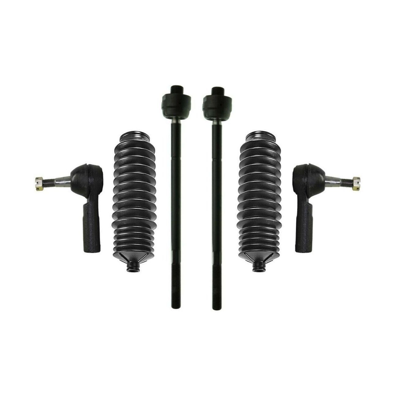 6pc Inner & Outer Tie Rods Bellow Boots_voghion.com
