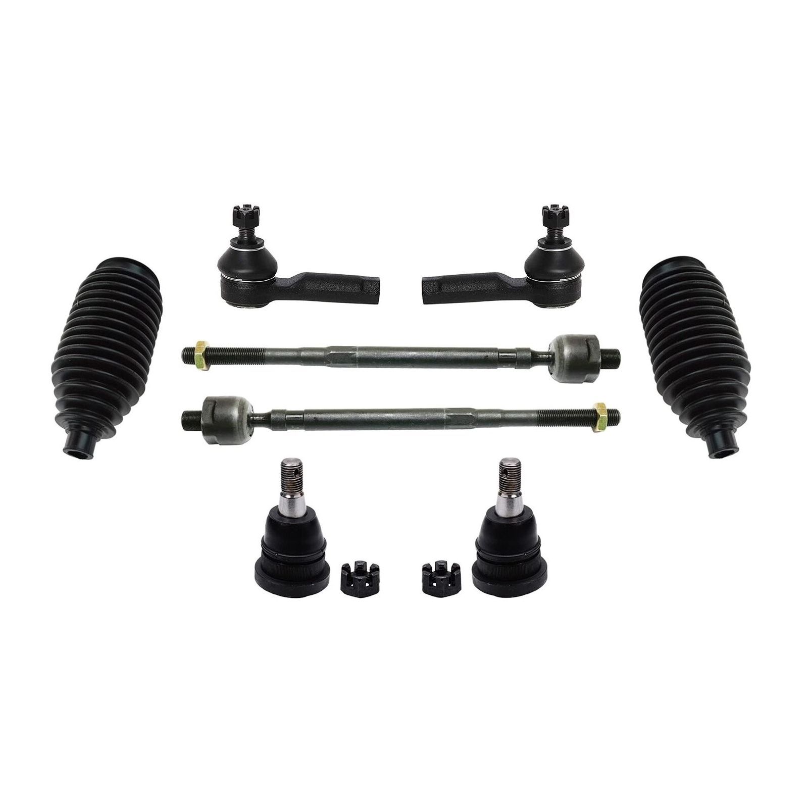 8pc Inner & Outer Tie Rods Boots Ball Joints_voghion.com