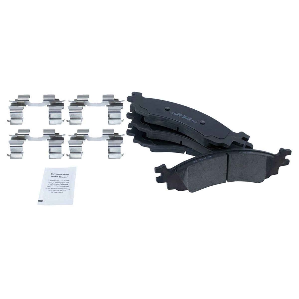 Front & Rear Performance Drilled Slotted Rotor & Ceramic Brake Pad Kit_voghion.com