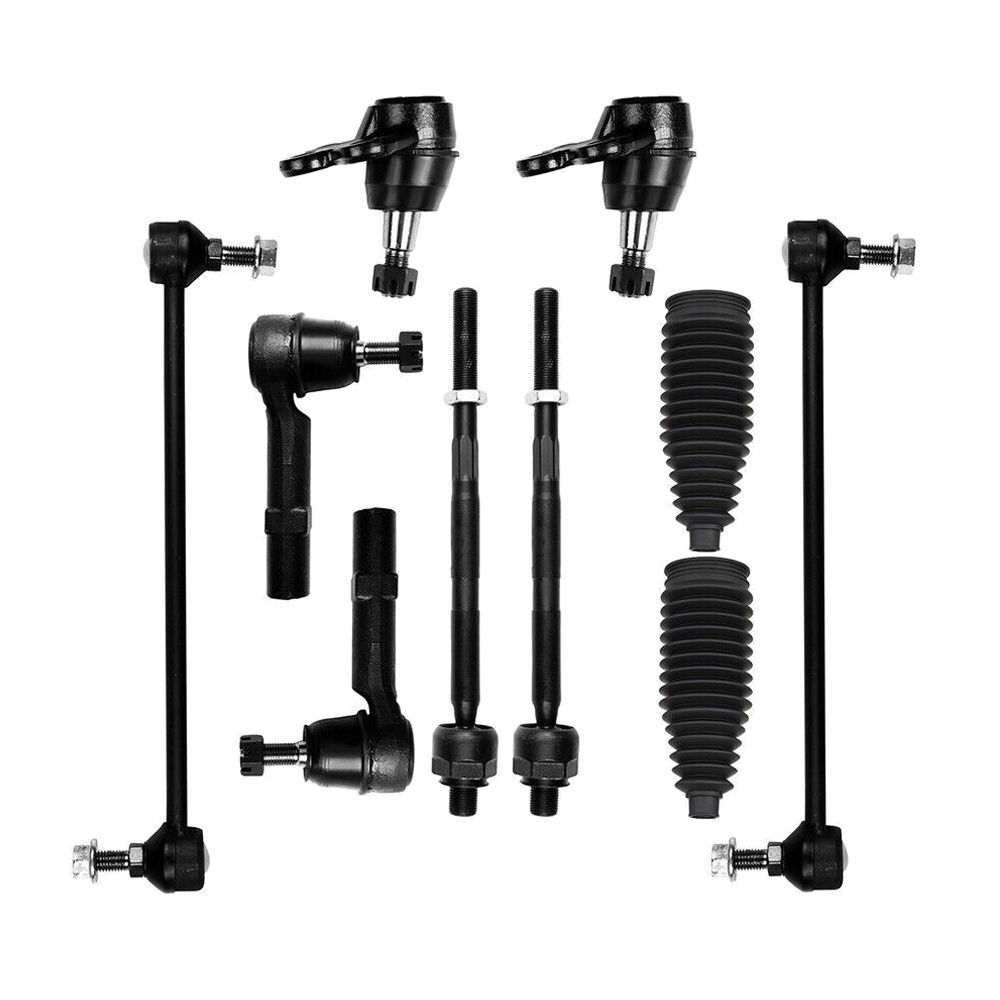 For 2015 Enclave Leather Front Lower Ball Joint Steering Tie Rod End Sway Bar_voghion.com