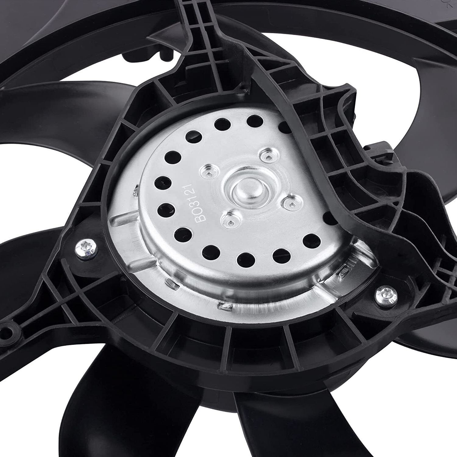Radiator Condenser Cooling Fan Assembly For 07-15 Fortwo Coupe Car 0002009323