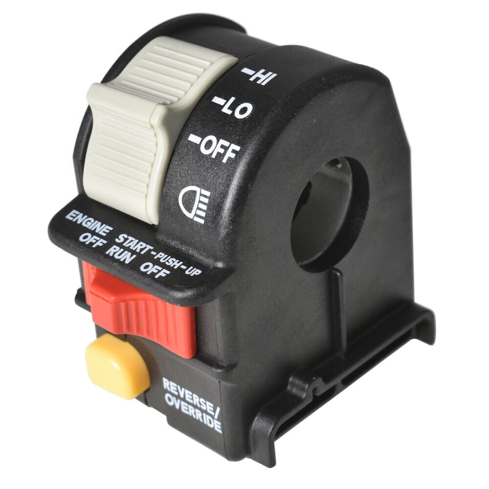 Left Handlebar Start Stop Switch Headlight For 99-01 Scrambler 500 Trail 325_voghion.com