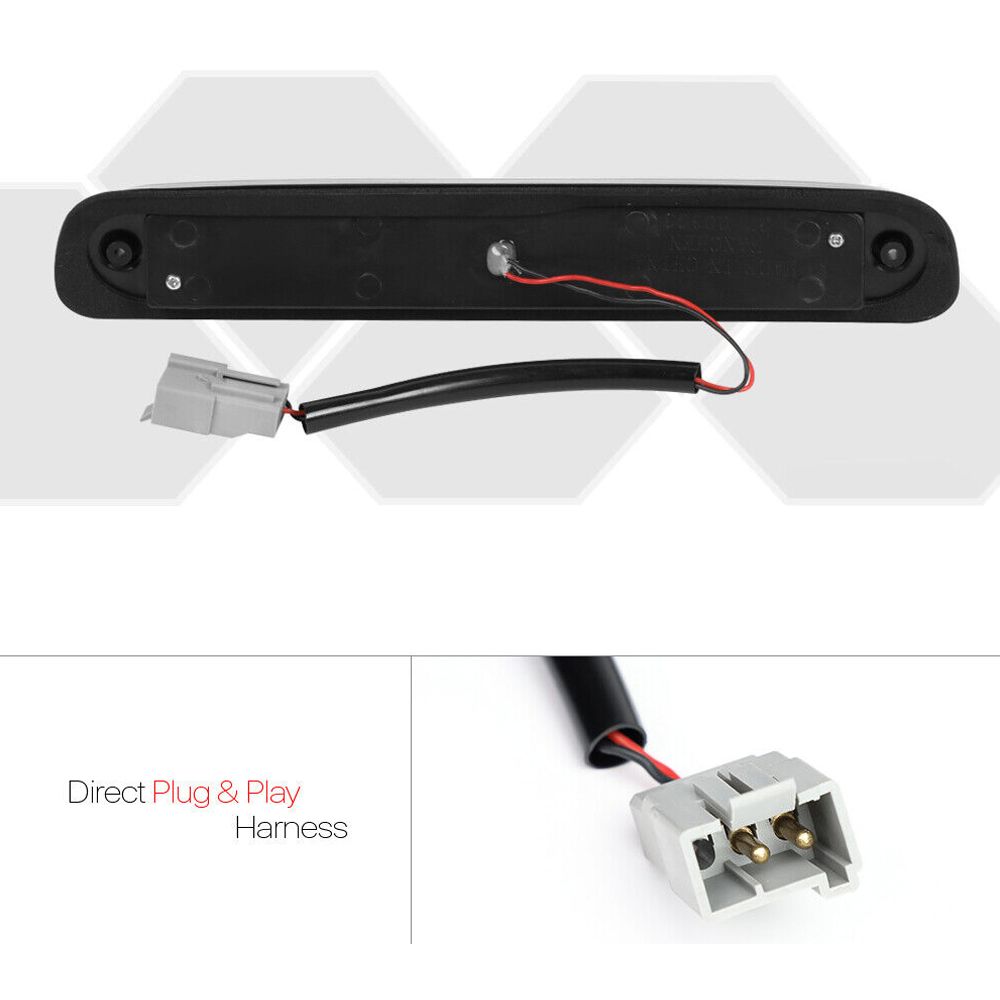 Fits 1993-2016 Ranger/ [CHASING HEART RATE] Carbon LED Third 3rd Brake Light_voghion.com