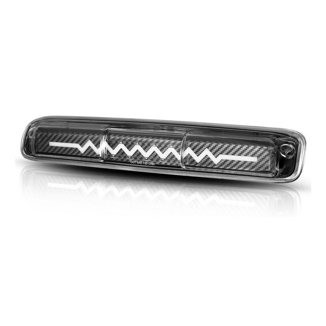 Fits 1999-2007 Silverado/Sierra[CHASING HEART RATE]CF LED Third 3rd Brake Light_voghion.com