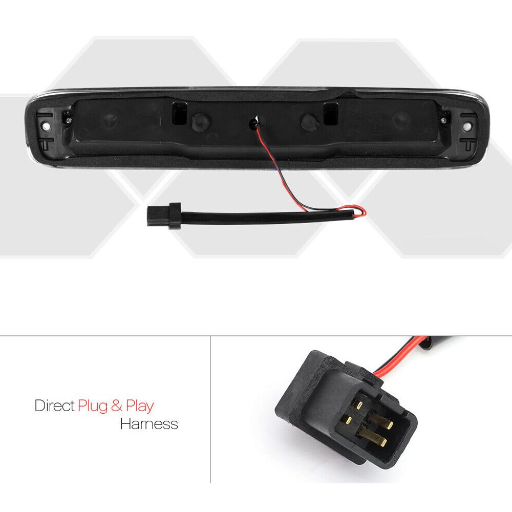 Fits 1999-2007 Silverado/Sierra[CHASING HEART RATE]CF LED Third 3rd Brake Light_voghion.com