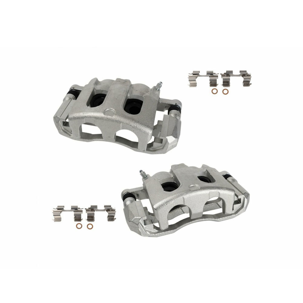 New Front Disc Brake Caliper With Bracket LH Pair For Ford Mercury SUV_voghion.com