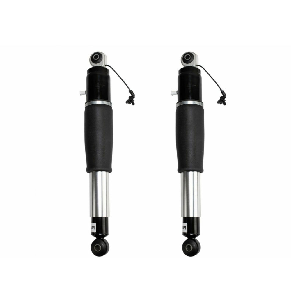 Rear Electronic Air Suspension Shock Absorber Driver Passenger Side Set Pair 2pc_voghion.com