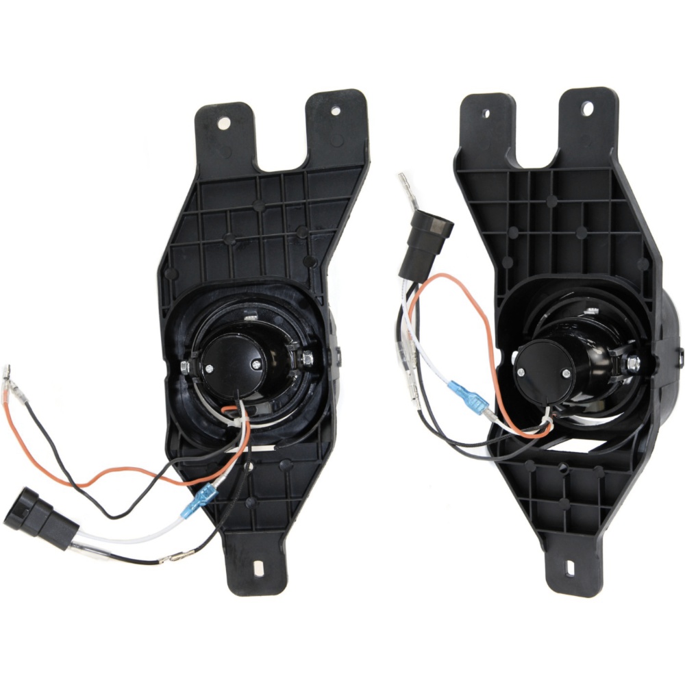 Fog Light Halo Projector Style For Ford Left & Right Pair Clear Lens_voghion.com