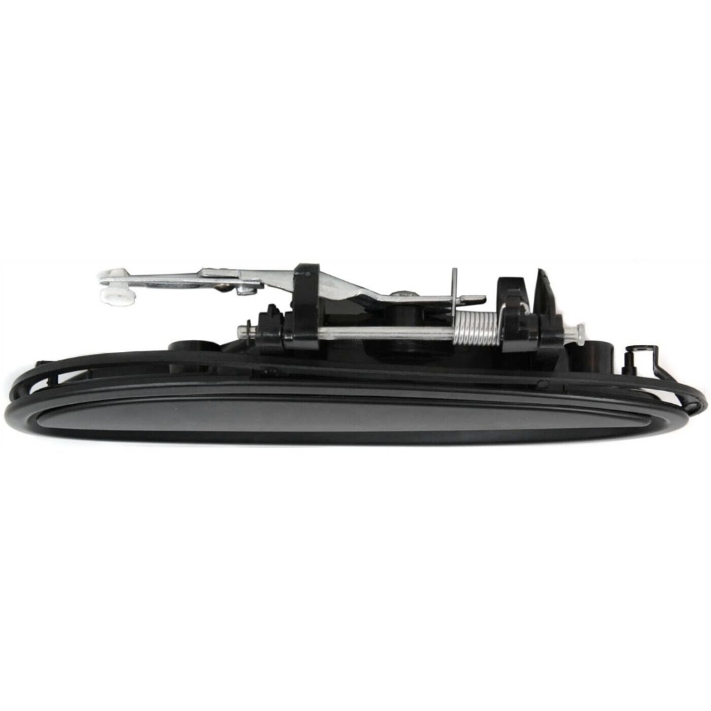 Exterior Door Handle For Buick Oldsmobile Rear Right Smooth Black Plastic_voghion.com