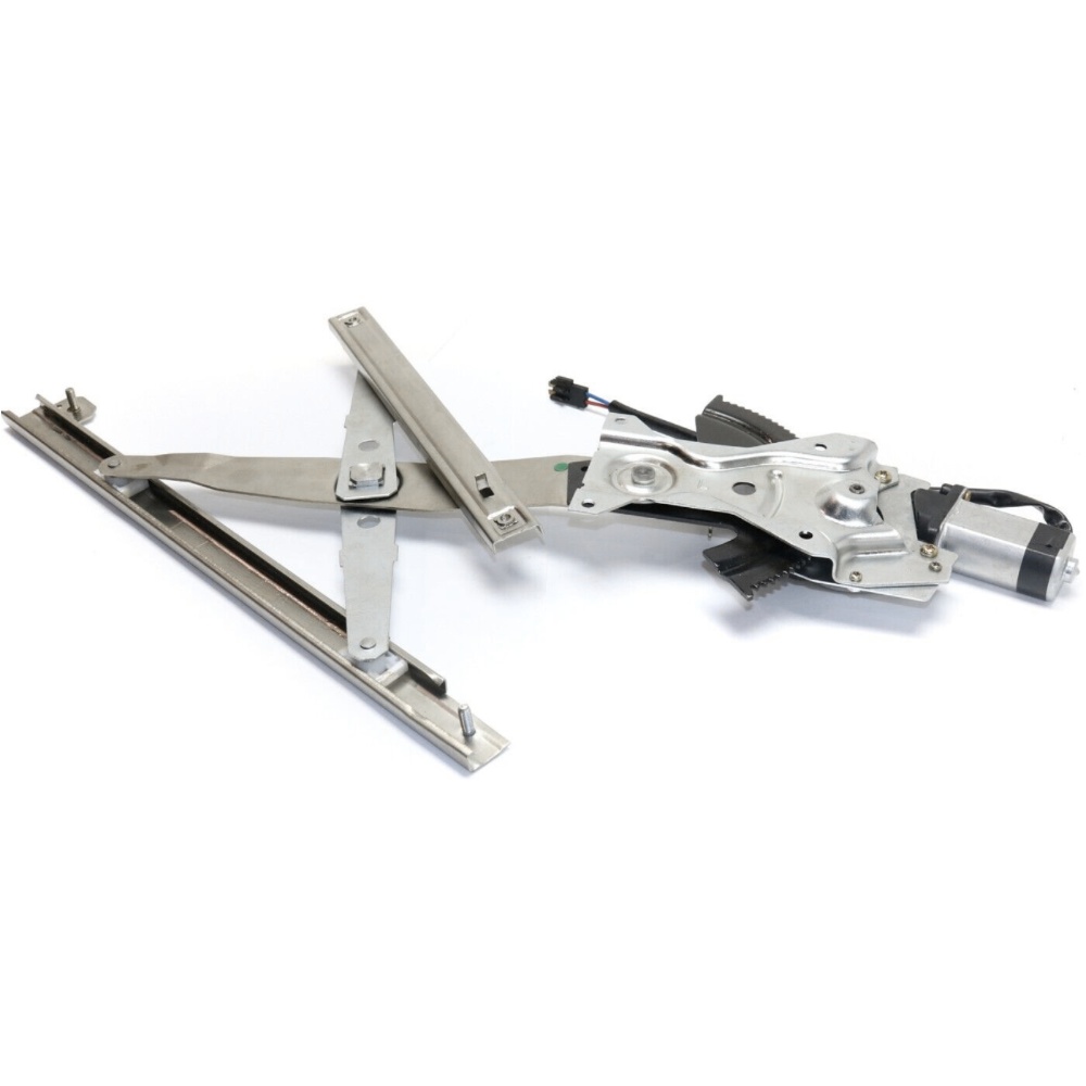 Power Window Regulator For Buick Oldsmobile Pontiac Front Left W/Motor_voghion.com