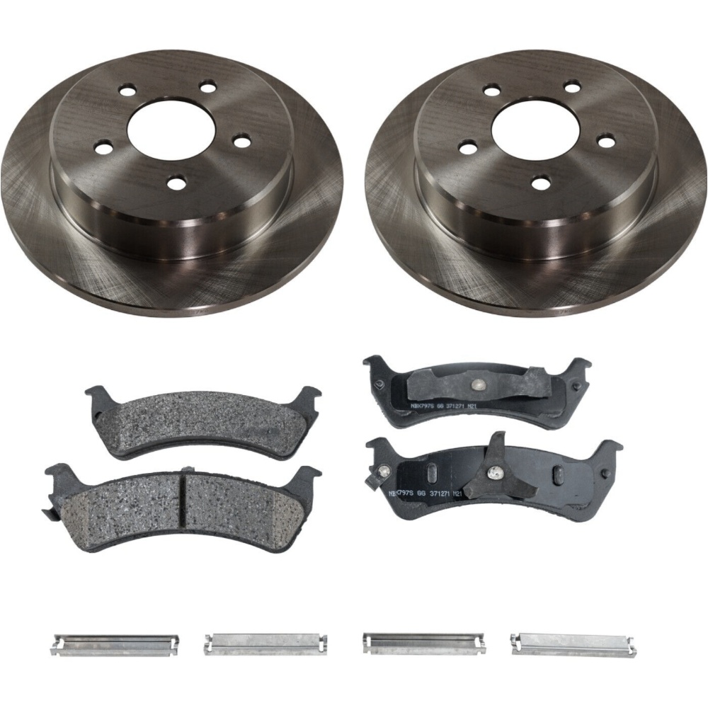 Disc Brake Rotor And Pad Kit For Ford Mercury Rear Models With Rear Discs_voghion.com