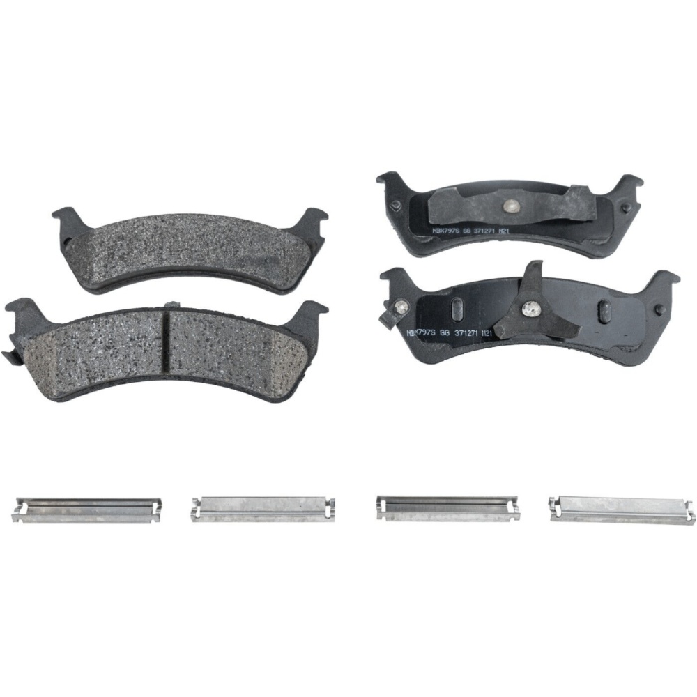 Disc Brake Rotor And Pad Kit For Ford Mercury Rear Models With Rear Discs_voghion.com