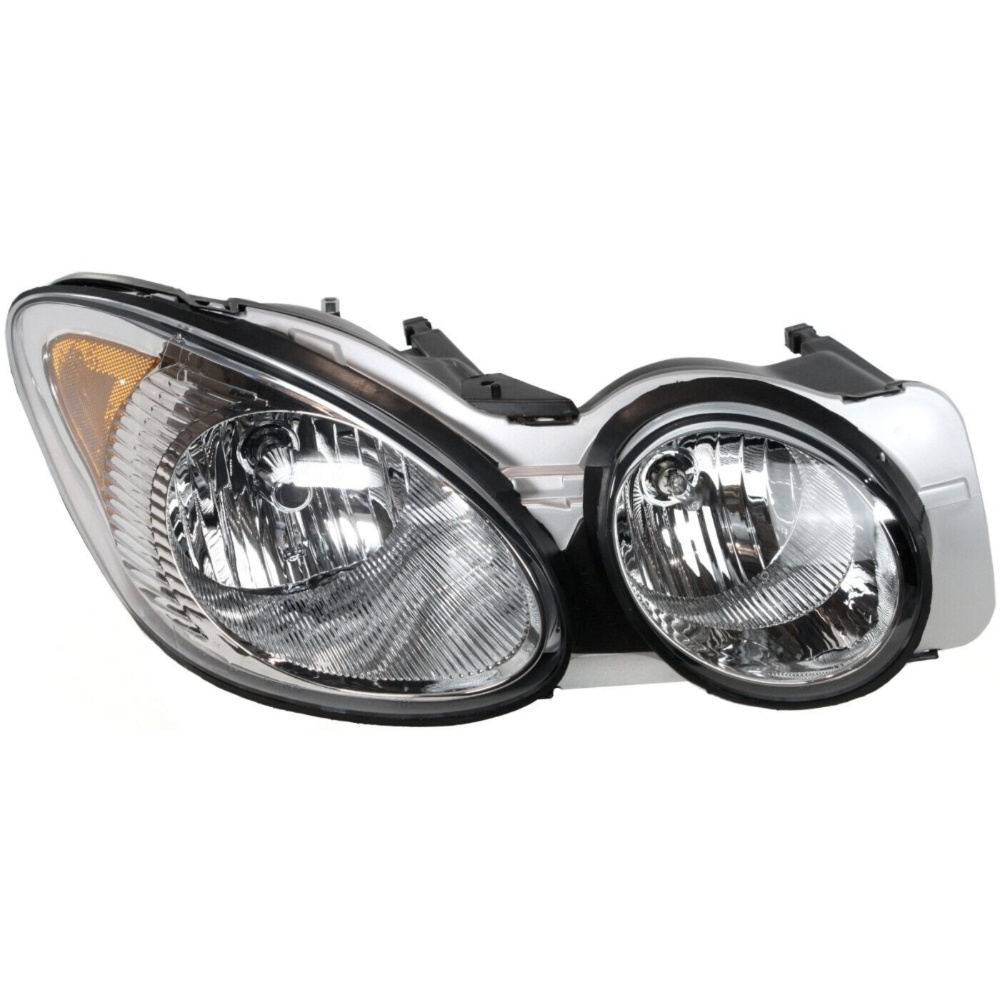 Headlight Kit For Buick Allure Buick LaCrosse Left Right Clear Lens Halogen_voghion.com