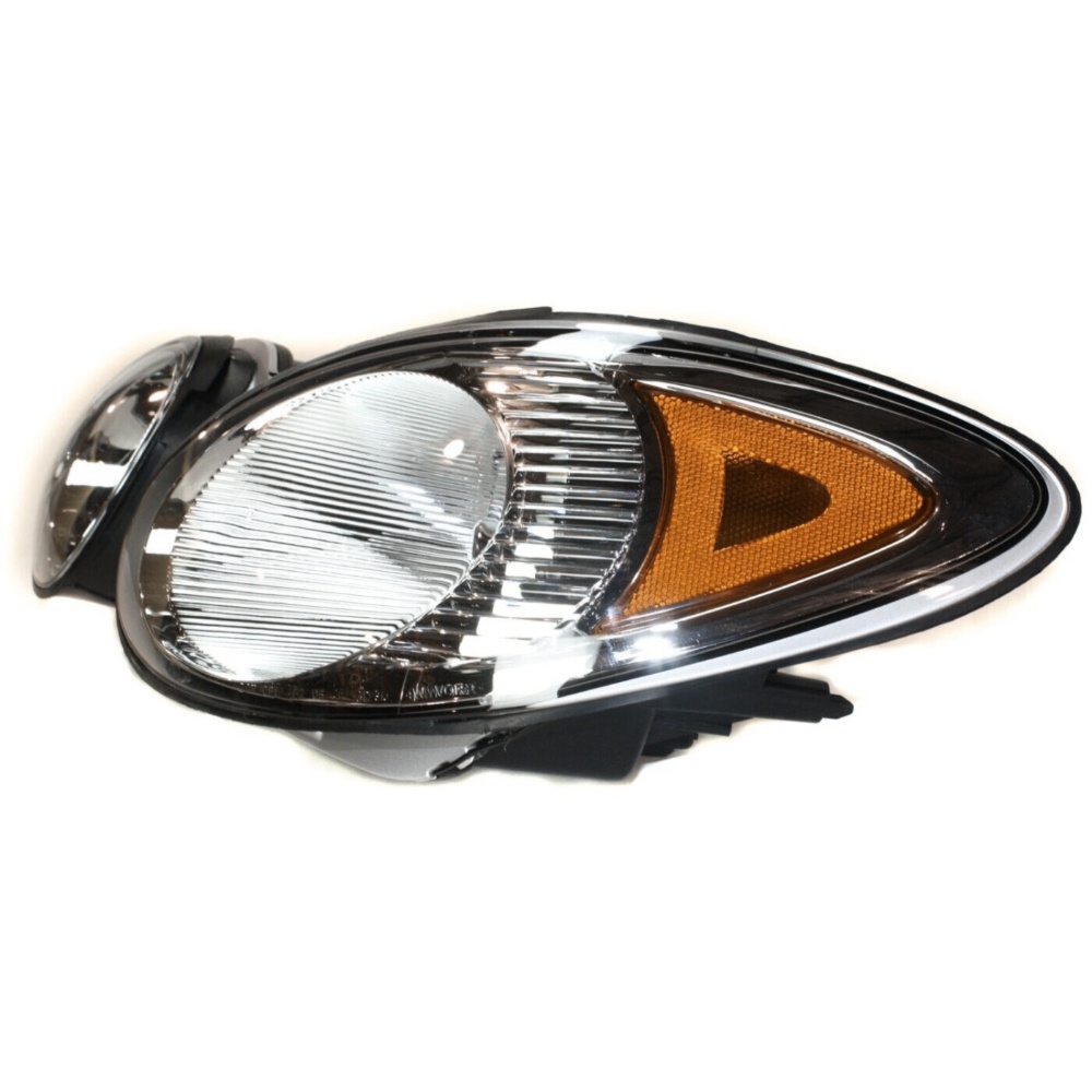 Headlight Kit For Buick Allure Buick LaCrosse Left Right Clear Lens Halogen_voghion.com