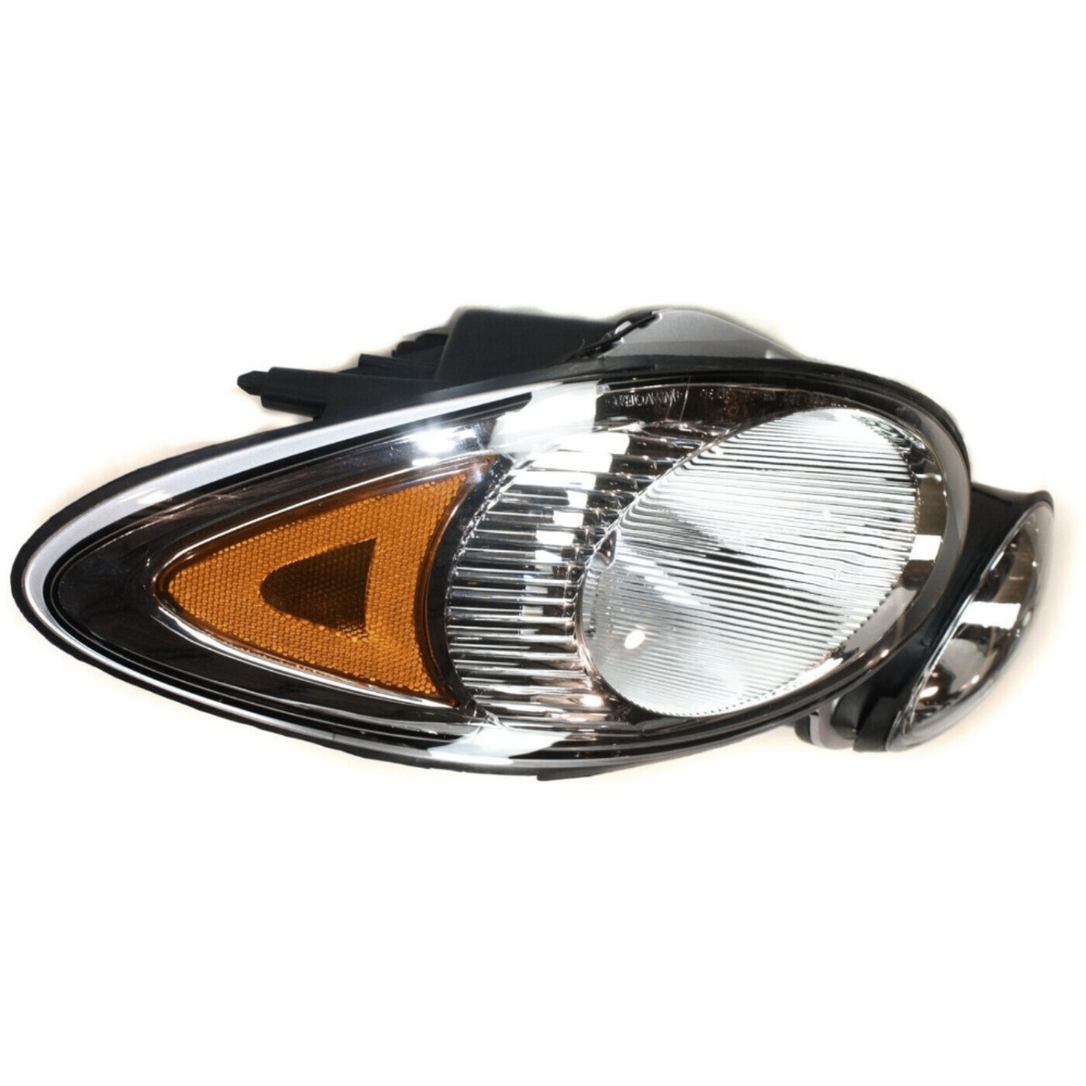Headlight Kit For Buick Allure Buick LaCrosse Left Right Clear Lens Halogen_voghion.com