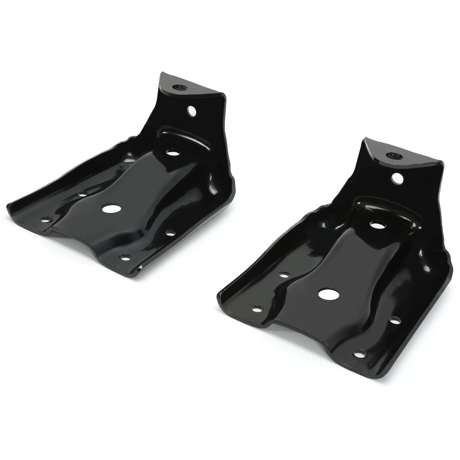 2pcs Rear Leaf Spring Hanger Shackle Bracket Kit For Chevy Silverado GMC Sierra_voghion.com
