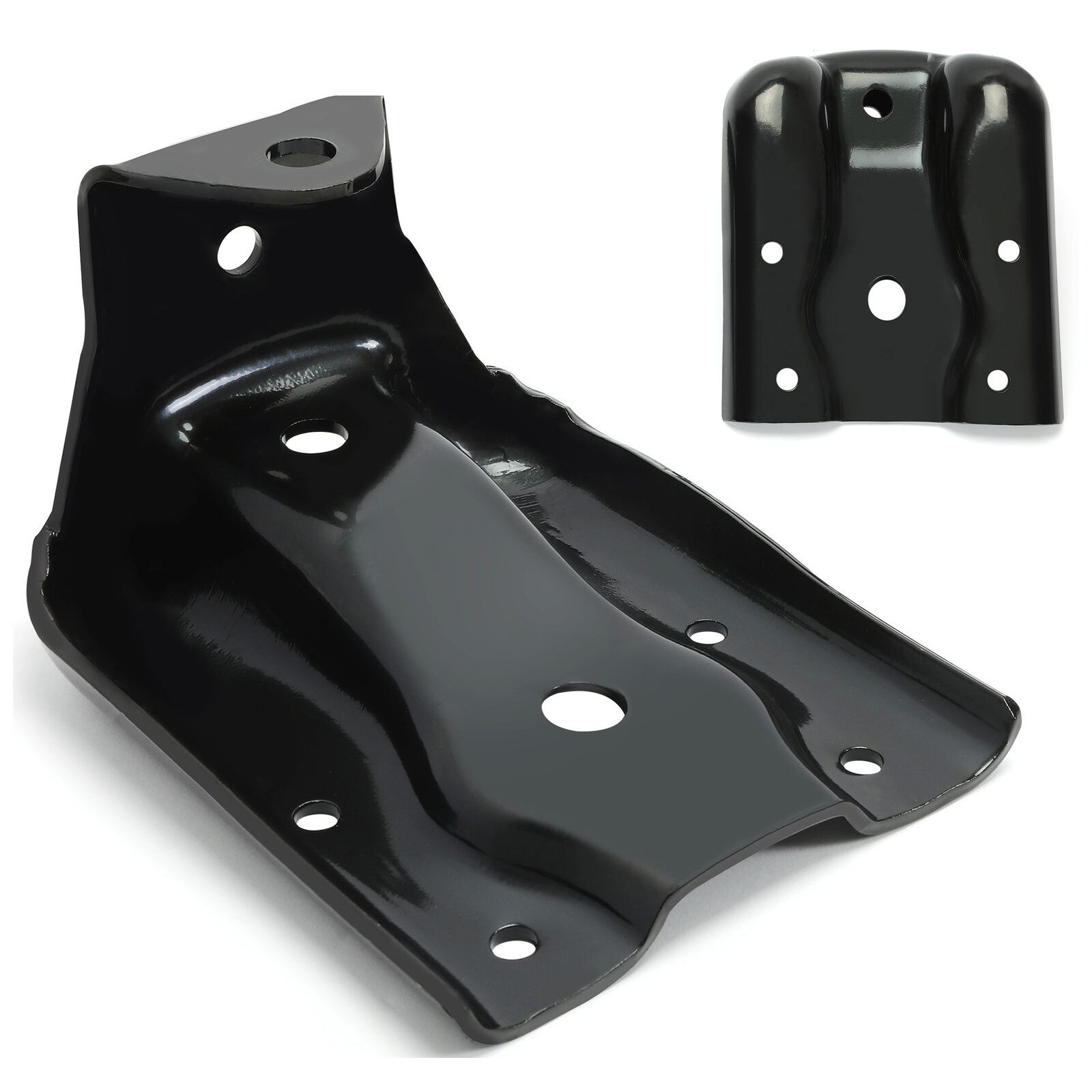 2pcs Rear Leaf Spring Hanger Shackle Bracket Kit For Chevy Silverado GMC Sierra_voghion.com