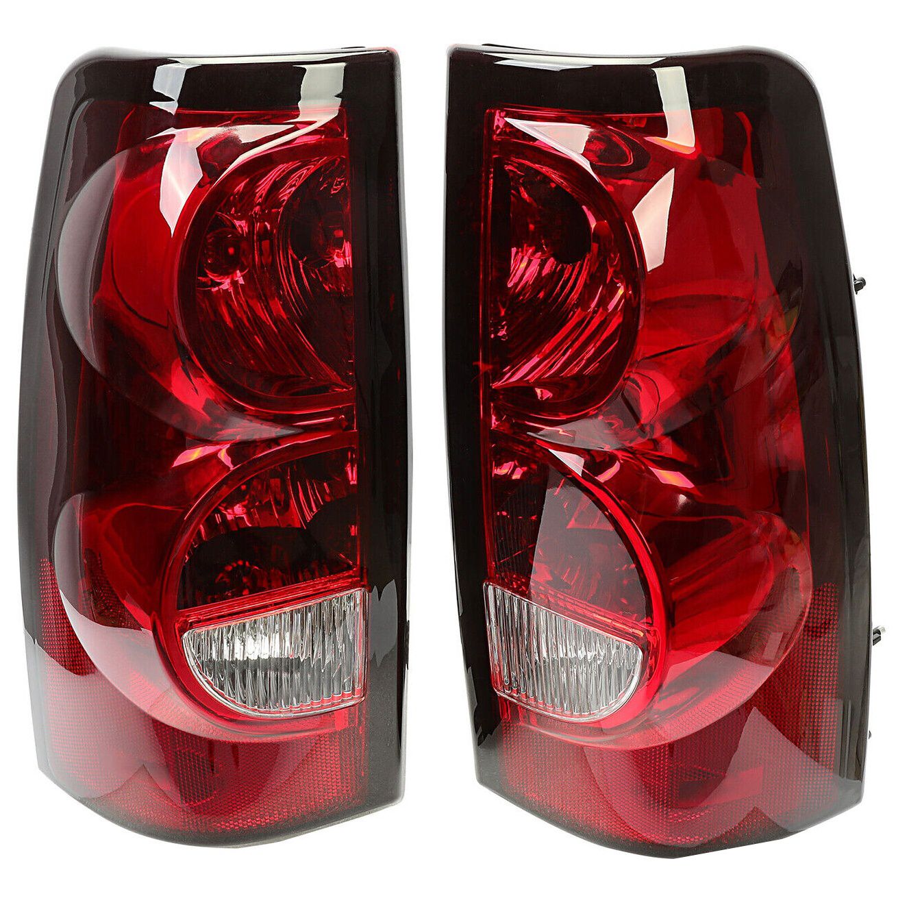 Rear Tail Lights Set For Classic Silverado W/Bulb_voghion.com