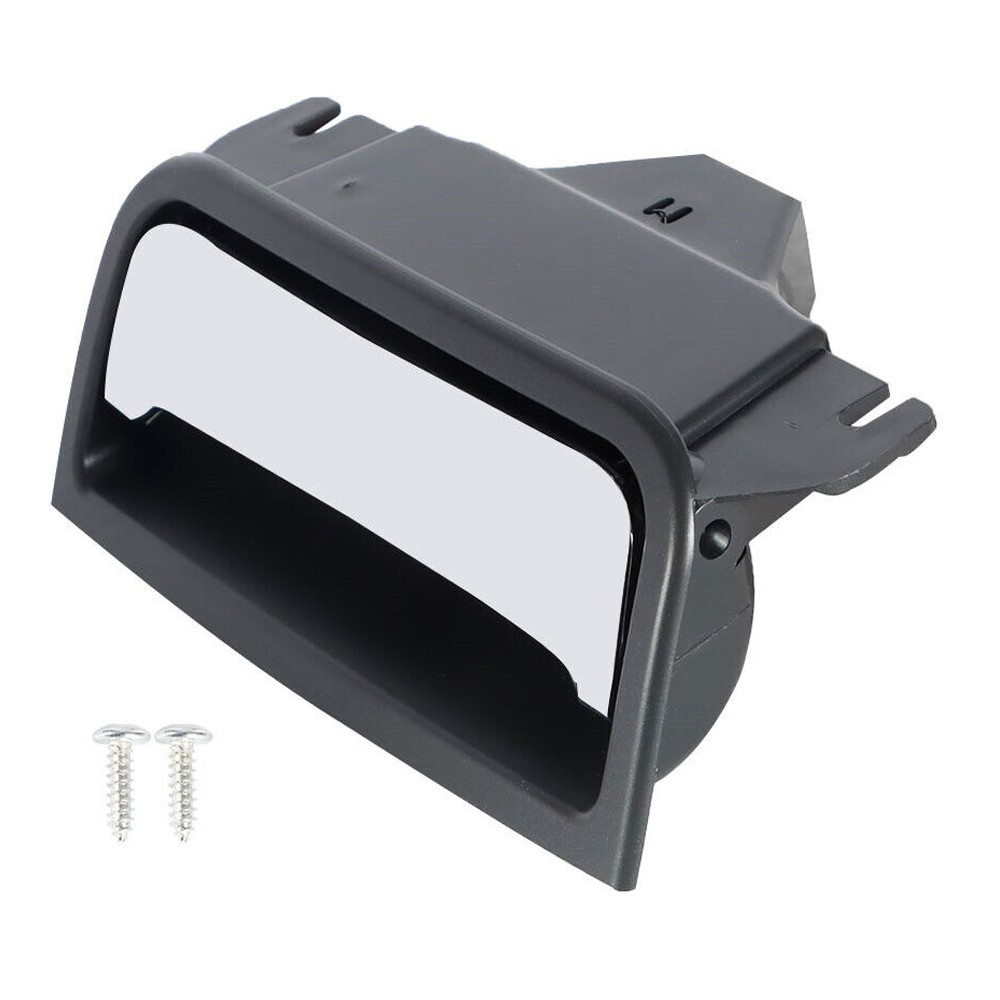 Black&Chrome Center Console Armrest Latch Handle_voghion.com