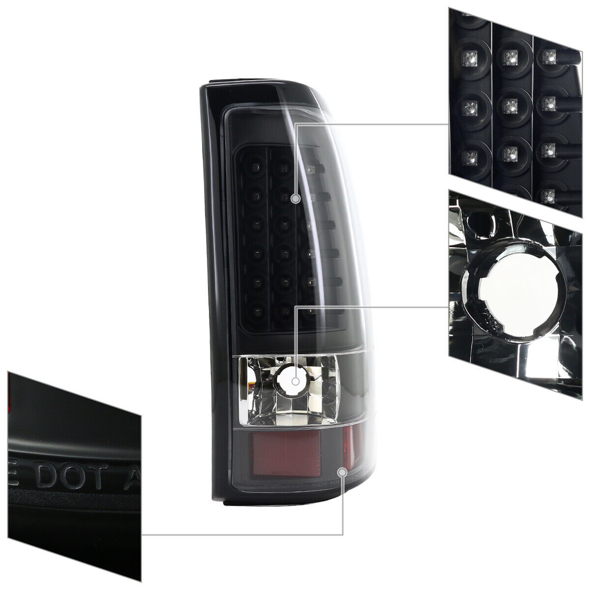 Black LED Tail Lights_voghion.com