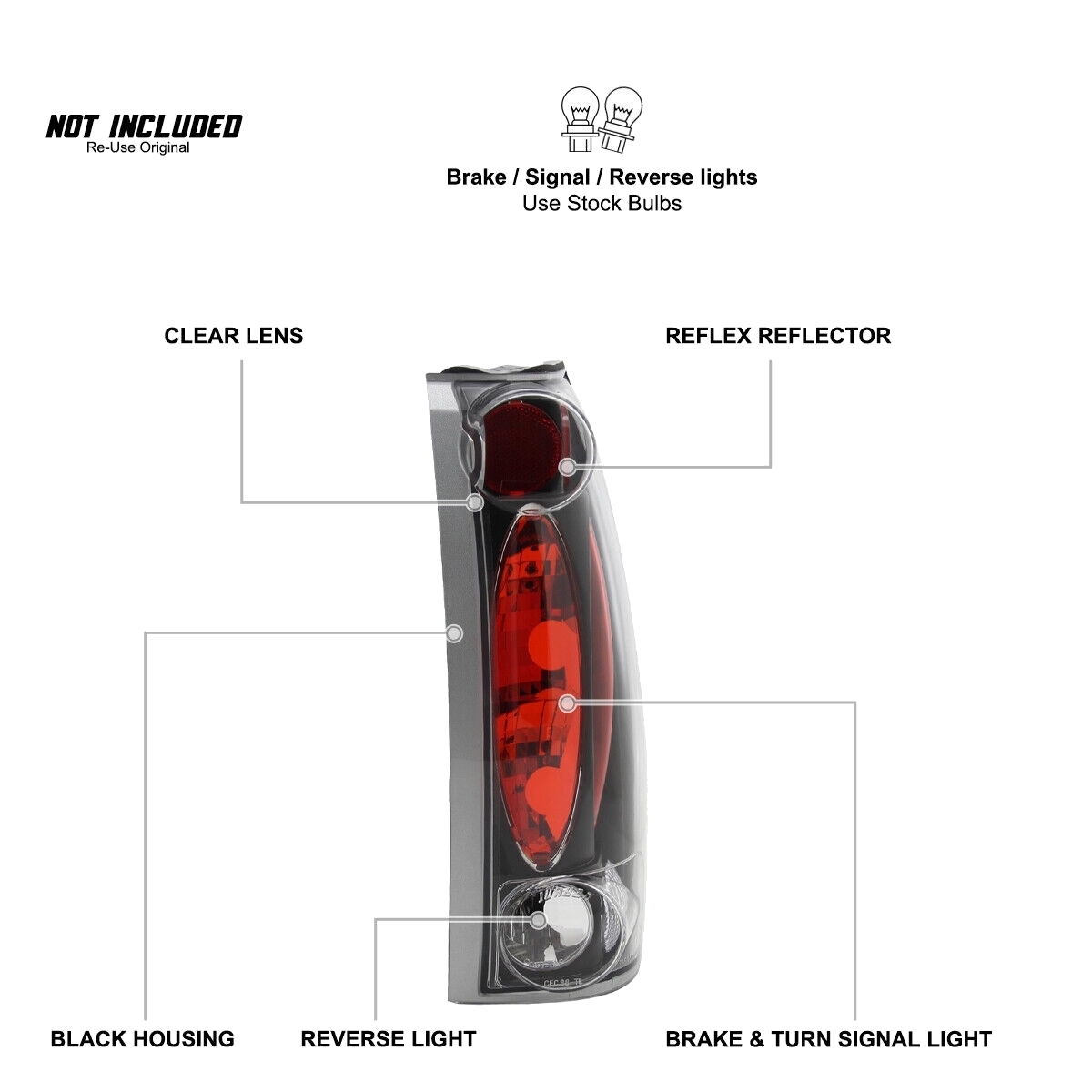 Black Tail Lights C/K Lamps_voghion.com